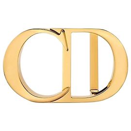 Dior Hebilla de cinturón CD Icon en latón acabado dorado Dorado