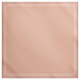 Dior Oblique Shawl Rose de Vent Silk Wool Jacquard Pink