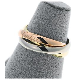 Bague Cartier Trinity - Or 18K Doré