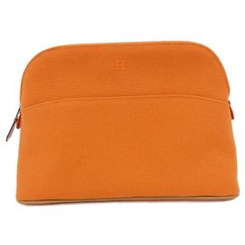Hermès Hermes Bolide MM Handbag Pouch Red Orange