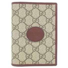Gucci GG RETRO 724562 Passhalter Beige Bordeaux