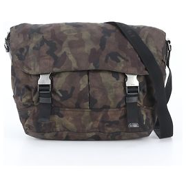 Prada Camouflage Pattern Nylon Leather Messenger Bag Multiple colors