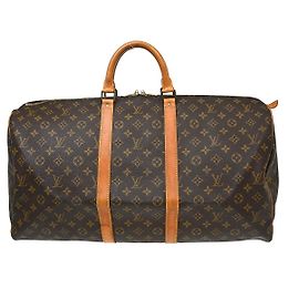 Louis Vuitton Keepall Monogram 55 Marrom