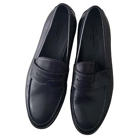 Autre Marque Officine Générale Mocassini in pelle nera Nero