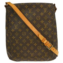 Louis Vuitton Musette Salsa Monogram Canvas GM Marrom
