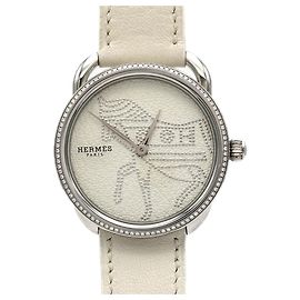 Hermès Reloj Hermes Alsohors D AR5.430 de acero inoxidable quartz Otro
