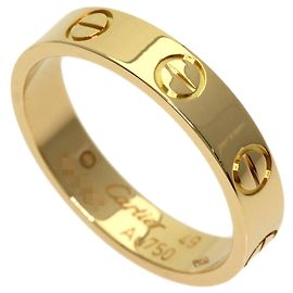 Anello Mini Love Cartier in oro giallo 18K Altro