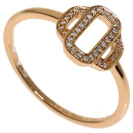 Hermès Anello Hermes Attrage in oro rosa 18K e diamanti Altro