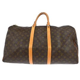 Louis Vuitton Keepall Monogram 55 Marrom
