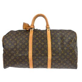 Louis Vuitton Keepall Monogram 55 Marrom