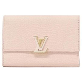 Louis Vuitton Portefeuille Capucines Compact M82361 Wallet Castaño