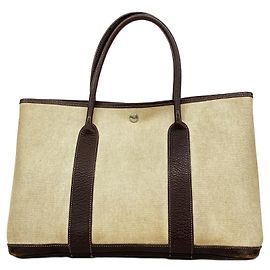 Hermès Sac Cabas Hermes Garden PM Marron