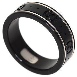 Anillo Gucci Icon Corundum Band Otro