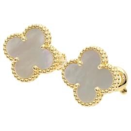 Pendientes Van Cleef & Arpels Vintage Alhambra de nácar Otro