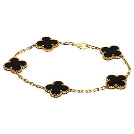 Pulsera de Dijes Vintage Alhambra 5 Motivos Van Cleef & Arpels Otro