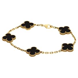 Van Cleef & Arpels Vintage Alhambra 5-Motif Charm Bracelet Other
