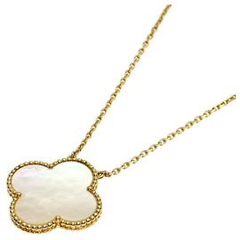 Collar Magic Alhambra de nácar blanco Van Cleef & Arpels Otro