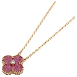 Collana Vintage Alhambra Van Cleef & Arpels in Oro Rosa 18K Altro