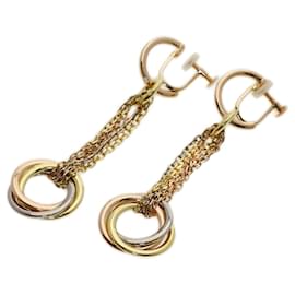 Cartier Trinity Long Earrings in 18K Gold Other