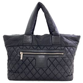 Borsa Tote Chanel Coco Cocoon GM Nero