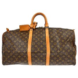 Louis Vuitton Keepall Monogram 55 Marrom