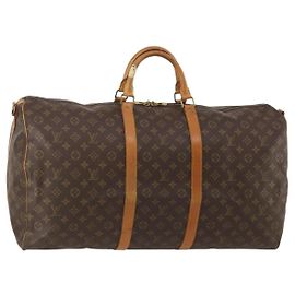 Louis Vuitton Keepall Bandoulière Monogram 60 Brown