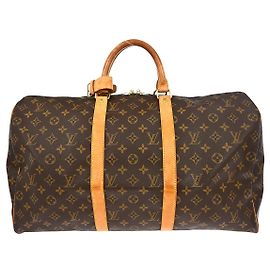 Louis Vuitton Keepall Monogram 50 Marrom