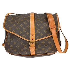 Louis Vuitton Saumur Monogram 35 Marron