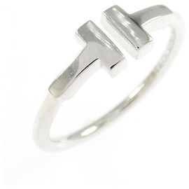 Tiffany & Co Tiffany T Wire Ring in 18K Weißgold Andere