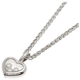 Collier Chopard Happy Diamonds Heart en or blanc 18K Autre