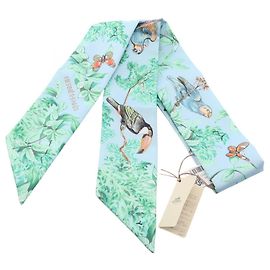 Hermès Twilly Equateur Hermes Blu Multicolore