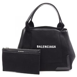 Sac Cabas Balenciaga Navy Noir Bleu Marine