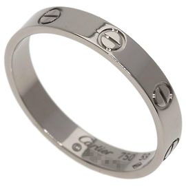 Cartier Mini Love Ring in 18K Weißgold Andere