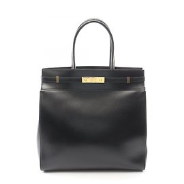 Borsa Tote Yves Saint Laurent in pelle nera Nero