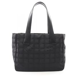 Chanel New Travel Line PM Tote Bag Black