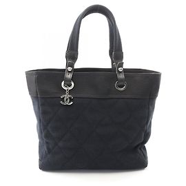 Borsa Tote Chanel Paris Biarritz MM Nero