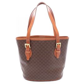 Céline Borsa Tote Celine Macadam Marrone