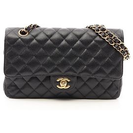Borsa a tracolla Chanel Matelassé Double Flap Nero