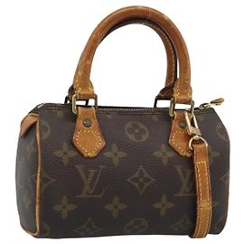 LOUIS VUITTON Monogram Mini Speedy Handtasche M41534 LV Auth bs36703 Monogramm