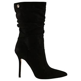 Bottes Liu.Jo en daim noir Noir