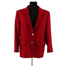 Burberry Blazer rojo Roja