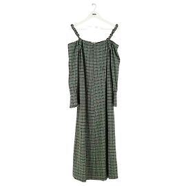 Robe Ganni verte taille S Vert