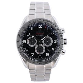 Omega Speedmaster Broad Arrow Co-Axial 321.10.44.50.01.001 Black Dial Black
