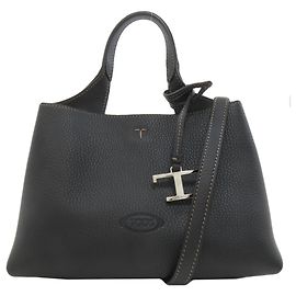 Tod's T-Timeless 2-Way Handbag Black