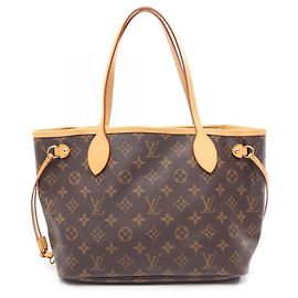 Sac cabas Louis Vuitton Neverfull PM Monogram Marron Monogramme