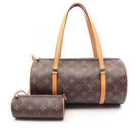 Louis Vuitton Papillon 30 Handbag Brown Monogram