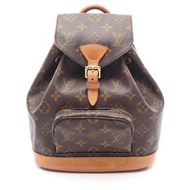 Louis Vuitton Mini Montsouris Backpack/Handbag Brown Monogram