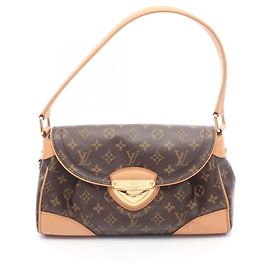 Bolsa de Ombro Louis Vuitton Beverly MM Marrom Monograma