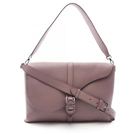 Bolsa de ombro em couro rosa Christian Dior Rosa
