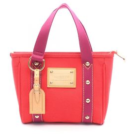Sac Cabas PM Antigua Louis Vuitton Rouge Violet